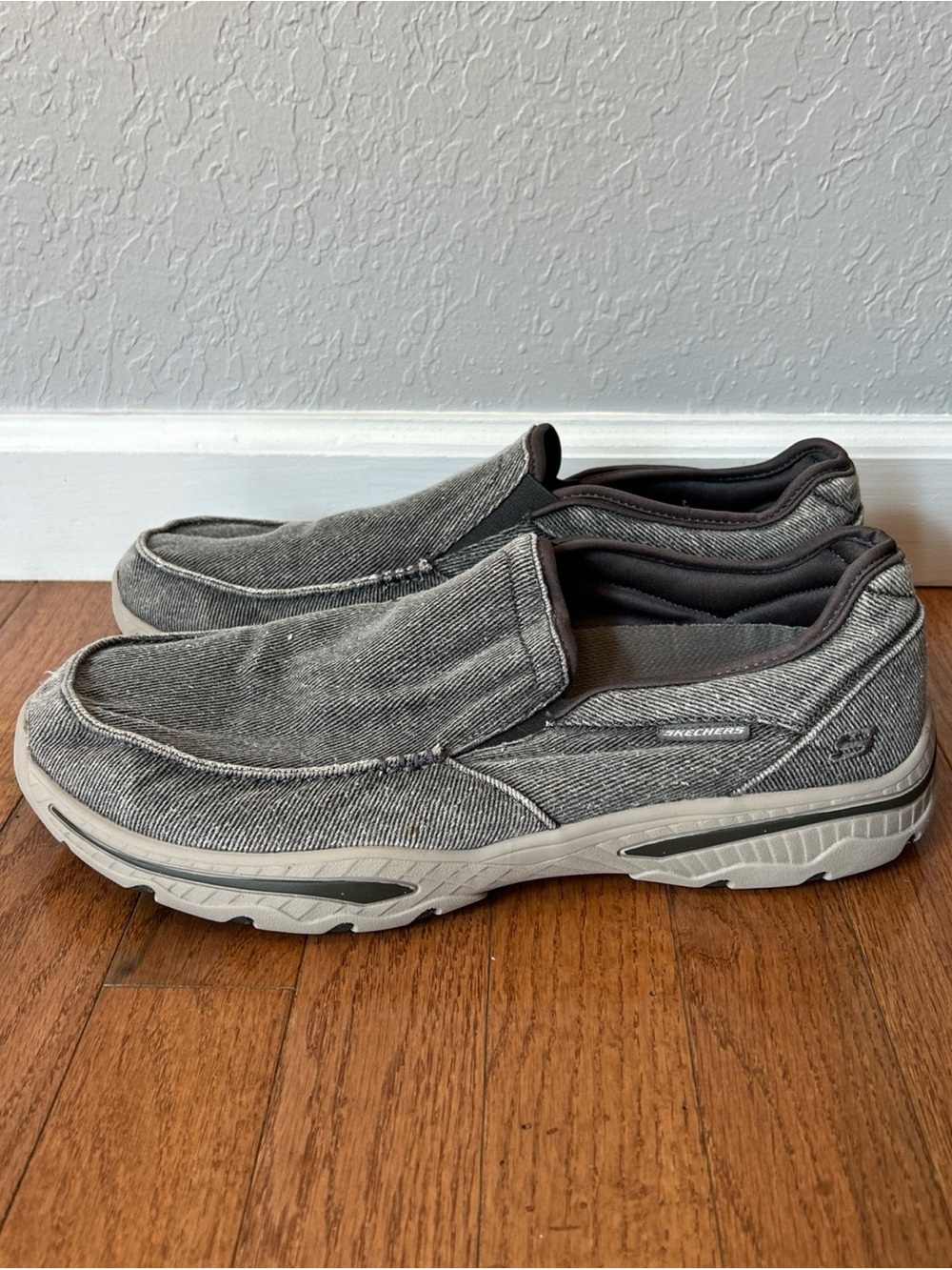 Skechers Creston Moseco Slip On Shoes Sneakers Loafers Men’s Size 12 Extra Wide